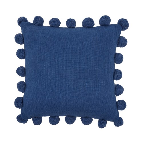 Throw Pillows| Origin 21 18-in x 18-in Navy 100% Cotton Indoor Decorative Pillow - WN23322