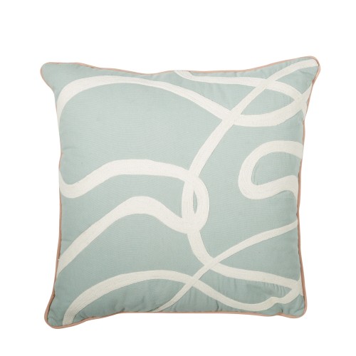 Throw Pillows| Origin 21 Abstract pillow18-in x 18-in Cotton Woven Indoor Decorative Pillow - LI42594