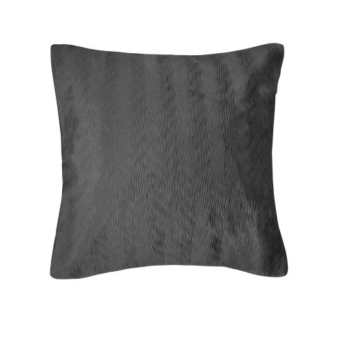Throw Pillows| Popular Home HOLLAND SINGLE PILLOW 20X20 20-in x 20-in Grey Polyester Indoor Decorative Pillow - RS41482