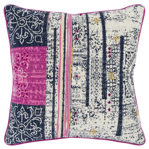 Throw Pillows| Rizzy Home Donny Osmond 20-in x 20-in Cotton Indoor Decorative Pillow - NE54388
