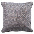 Throw Pillows| Safavieh Caitria 20-in x 20-in Blue/Tan 30% Cotton/70% Polyester Indoor Decorative Pillow - HU74365