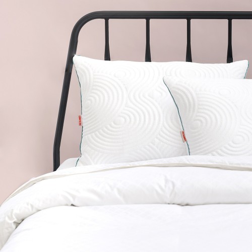 Bed Pillows| CosmoLiving by Cosmopolitan Standard Medium Down Alternative Bed Pillow - DC29022