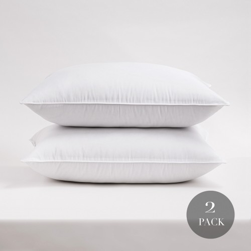 Bed Pillows| Cozy Essentials 2-Pack King Medium Down Alternative Bed Pillow - XE62103