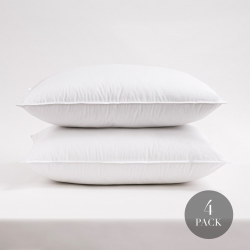 Bed Pillows| Cozy Essentials 4-Pack Standard Medium Down Alternative Bed Pillow - WS80388