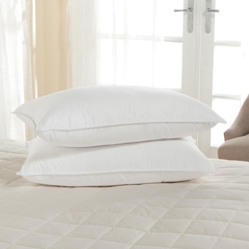 Bed Pillows| DOWNLITE Queen Medium Synthetic Bed Pillow - WI05239