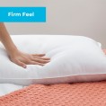 Bed Pillows| Linenspa Essentials 2-Pack Queen Firm Synthetic Bed Pillow - ML07581