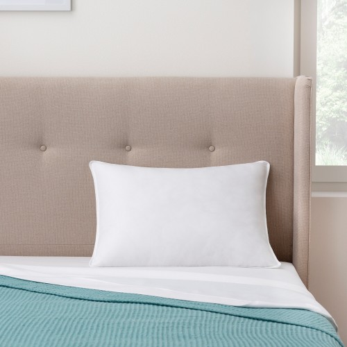 Bed Pillows| Linenspa Essentials King Medium Synthetic Bed Pillow - KU31272