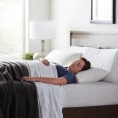 Bed Pillows| LUCID Comfort Collection Queen Medium Memory Foam Bed Pillow - RR27139