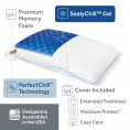 Bed Pillows| Sealy Standard Medium Memory Foam Bed Pillow - FM85858