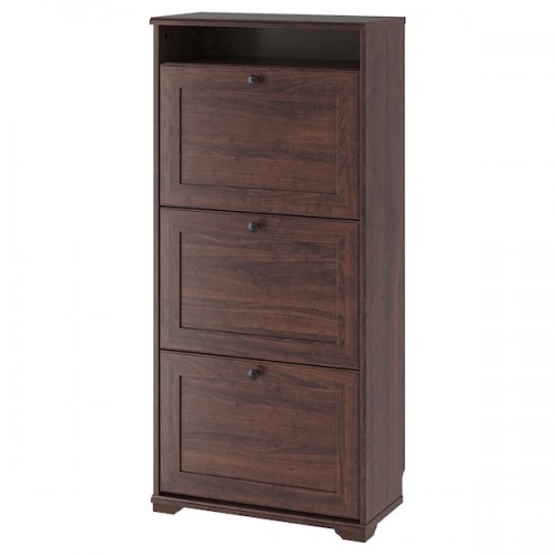 BRUSALI Shoe cabinet with 3 compartments