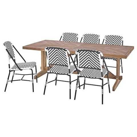 NORRMANSÖ VASSHOLMEN Table+6 chairs