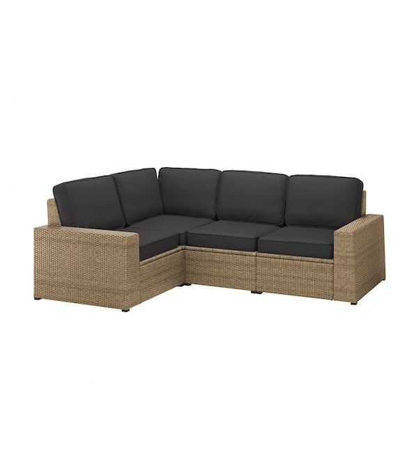 SOLLERÖN Modular corner sofa 3-seat