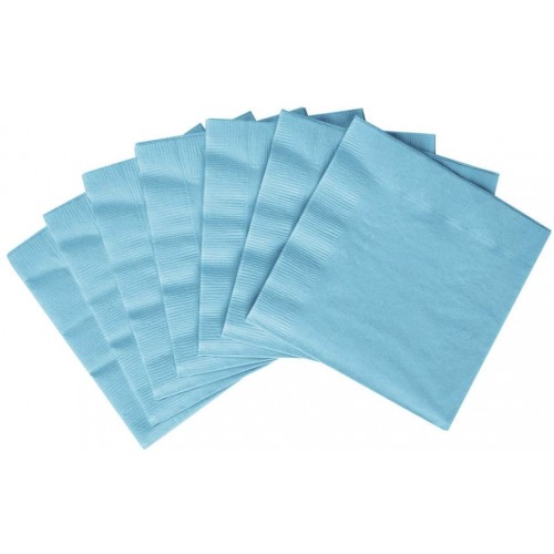 Amscan Pastel Blue 3-Ply Paper Dinner Napkins 20 Ct. | Party Tableware