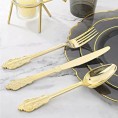 BZGWECD 50Pcs Disposable Party Tableware Transparent Plastic Plate and Knife Fork and Spoon Set Wedding and Birthday Party Supplies Color : 01 50pcs