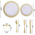 BZGWECD Western Food 25 People Disposable Tableware Set Napkin Adult Birthday Party Party Wedding Tableware Supplies Color : 150pcsRose Gold