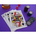 Casino Party Napkins 50 Pack Queen of Spades Playing Card Shaped Disposable Paper Party Napkins 5"x7" for Casino Night Poker Game Party Supplies Tableware Decoration