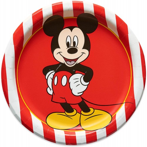 Mickey Mouse Classic Party Dessert Plates 8 Count