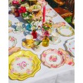 Talking Tables Truly Scrumptious Floral Plates for a Tea Party Wedding Multicolor 1
