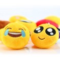 Dreampark 80 Pack Mini Emoticon Keychain Plush Party Favors for Kids Valentine's Day Gifts  Birthday Party Supplies Emoticon Gifts Toys Carnival Prizes for Kids 2" Set of 80