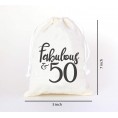 Fabulous Fifty 50th Birthday Party bag Favor Bags 50th Birthday Bag 50th Anniversary Party favor wedding survival kit