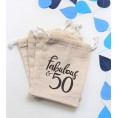 Fabulous Fifty 50th Birthday Party bag Favor Bags 50th Birthday Bag 50th Anniversary Party favor wedding survival kit