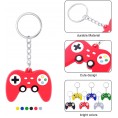 Hicarer 36 Pieces Video Game Controller Keychains Game Controller Key Ring Gaming Controller Handle Pendant Charms for Video Game Party Favors Birthday Baby Shower 6 Colors
