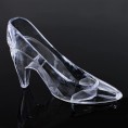 Plastic Mini Cinderella Princess Inspired Slipper High Heel Shoe Party Decoration for Weddings Birthday Party Table Serving Candy & Other Event Favors by Super Z Outlet 24 Pieces