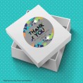 Splatter Paintball Themed Thank You Sticker Labels for Boys 40 2" Party Circle Stickers by AmandaCreation Great for Party Favors Envelope Seals & Goodie Bags