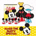 Unique Mickey Mouse Party Favor Bundle 8 Count Hats Blowouts and Loot Bags Minnie Goofy Donald Mouse Ears Birthday Supplies & Decorations Set for Kids