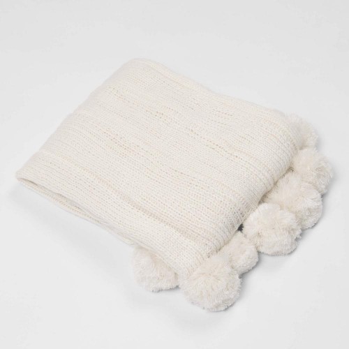 Blankets & Throws| Best Home Fashion Ivory 50-in x 60-in 3-lb - CA16584