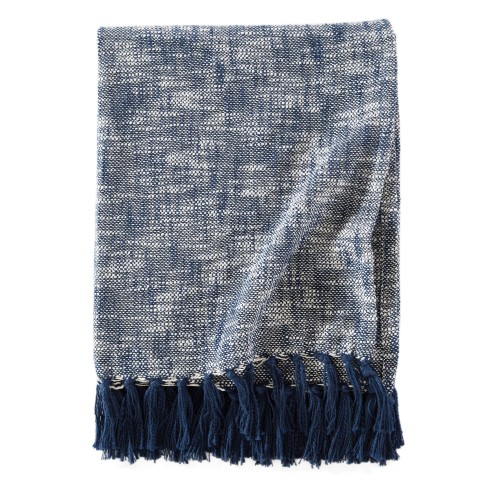 Blankets & Throws| Brielle Home Navy 50-in x 60-in 2-lb - SH36497