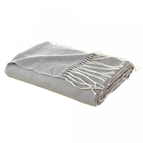 Blankets & Throws| Cozy Tyme Britney Light Grey 50-in x 60-in 0.9-lb - HY93848