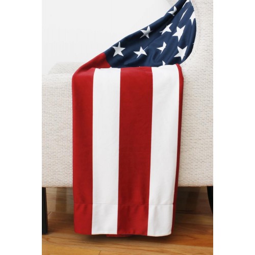 Blankets & Throws| Decor Therapy Thro by Marlo Lorenz Red, White, Blue 3-lb - VN27565
