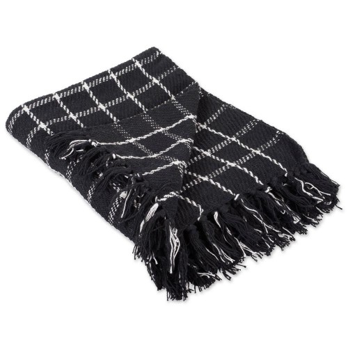 Blankets & Throws| DII Black Throw - NJ06629
