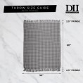 Blankets & Throws| DII Gray 50-in x 60-in 2.38-lb - EU24419