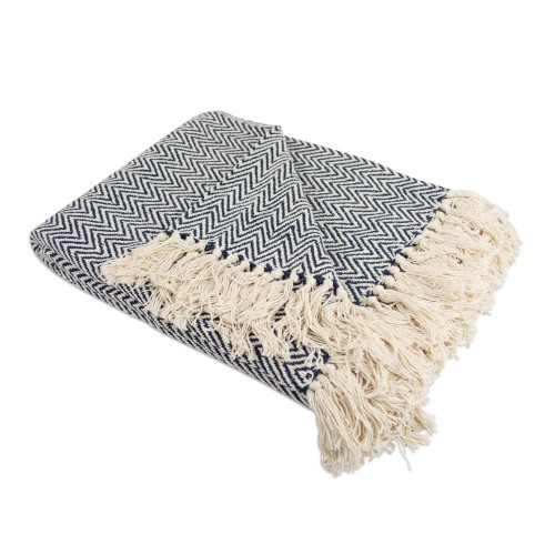 Blankets & Throws| DII Nautical Blue 50-in x 60-in 1.7-lb - RT84586