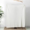 Blankets & Throws| Glitzhome White Throw - NR68571