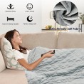 Blankets & Throws| Goplus Gray 60-in x 80-in 25-lb Weighted Blanket - IH16219