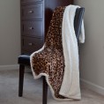 Blankets & Throws| Hastings Home Hastings Home Blankets Leopard 50-in x 60-in 2.11-lb - VG50811