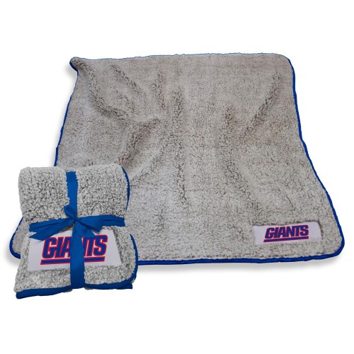 Blankets & Throws| Logo Brands New York Giants Oatmeal 50-in x 60-in 1.6-lb - JZ08416