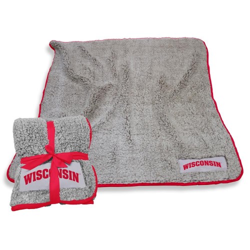 Blankets & Throws| Logo Brands Wisconsin Badgers Red - LP55873