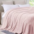 Blankets & Throws| NexHome Misty Pink 50-in x 60-in 1-lb - FV42041