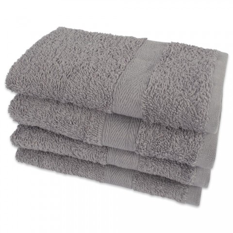 Bathroom Towels| DII Gray Cotton Hand Towel - TG79354