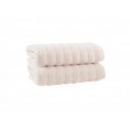 Bathroom Towels| Enchante Home 2-Piece Cream Turkish Cotton Bath Sheet (Vague) - BY13351