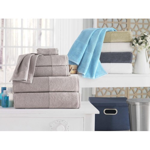 Bathroom Towels| Enchante Home 2-Piece Cream Turkish Cotton Bath Towel (Incanto) - KZ13035