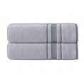 Bathroom Towels| Enchante Home 2-Piece Silver Turkish Cotton Bath Towel (Enchasoft) - SD80252