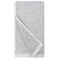 Bathroom Towels| Everplush 4-Piece Marble (White and Grey) Cotton Hand Towel (Chip Dye Towels) - BJ21132