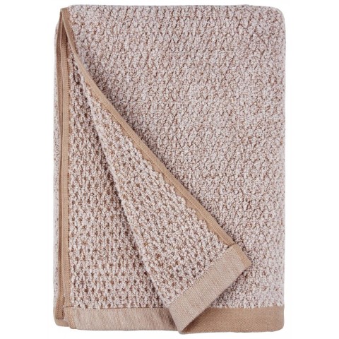 Bathroom Towels| Everplush Khaki (Light Brown) Cotton Bath Sheet (Diamond Jacquard Towels) - IV15398