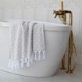 Bathroom Towels| Linum Home Textiles Stone Turkish Cotton Beach Towel (Ephesus Polka Dot) - WV23263