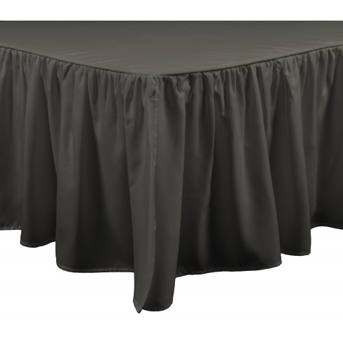 Bed Skirts| Brielle Home Bedskirt King Dark Grey - TS79381
